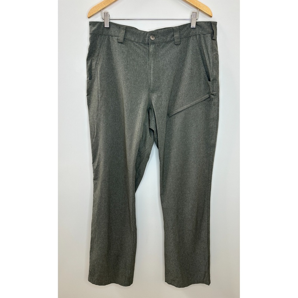 Duluth Trading Co DuluthFlex Breezeshooter Pants Men's 38 x 34 Lightweight Green - Picture 13 of 13